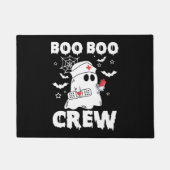 Leuke Verpleegkundige Boo Boo Crew Halloween Verpl Deurmat (Voorkant)