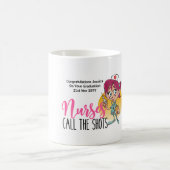 Leuke verpleegster AFSTUDEER Beker VERPLEEGKUNDIGE Koffiemok (Center)