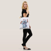 Leuke Verpleegster Ghost Halloween Tote Bag (Op model)