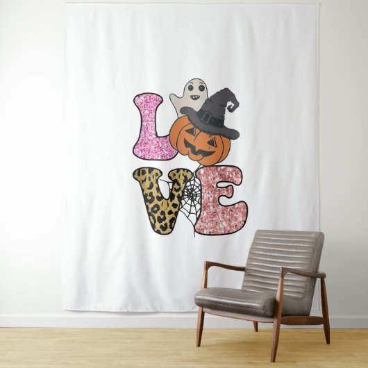 Leuke Verpleegster Ghost Halloween Wandkleed (In situ)