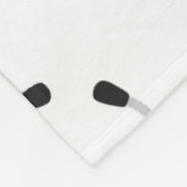 Leuke Verpleegster Medisch patroon betegelde fleec Fleece Deken (Hoek)