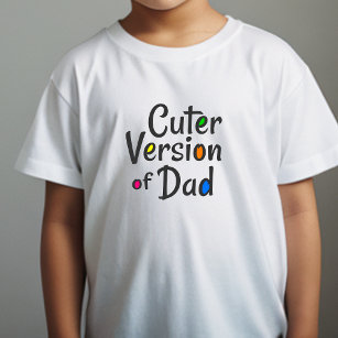 Leuke versie van papa - Baby T-Shirt   DP7Art