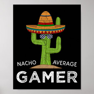 Leuke videogame-speler humor gamen zeggen grappige poster
