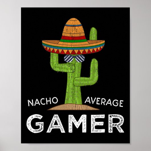Leuke videogame-speler humor gamen zeggen grappige poster (Voorkant)