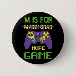 Leuke vier Mardi Gras-videogamecontroller Gam Ronde Button 5,7 Cm
