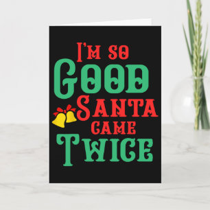 Leuke Vies Ondeugende Ongepaste Kerstmis Volwassen Kaart