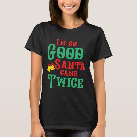 Leuke Vies Ondeugende Ongepaste Kerstmis Volwassen T-shirt (Voorkant)