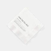 Leuke Vietnamese Drink zin Cocktail servet 02 (Hoek)