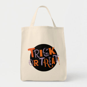 Leuke Vintage Type Halloween Tote Bag