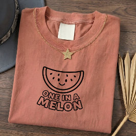 Leuke vintage watermeloen T-shirt voor zomer