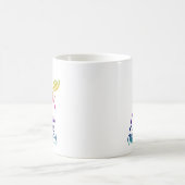 Leuke vis ontwerp koffiemok (Center)