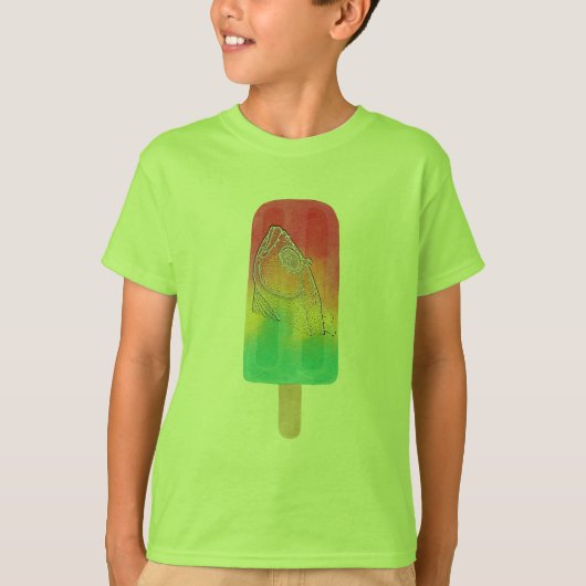 Leuke vis traktaties t-shirt (Voorkant)
