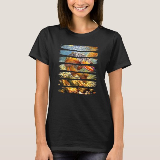Leuke vis Vist hartslag T-shirt (Voorkant)