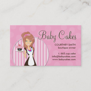 Leuke Visitekaartjes Cupcake