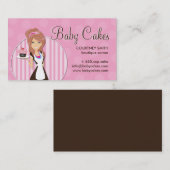 Leuke Visitekaartjes Cupcake (Voorkant / Achterkant)