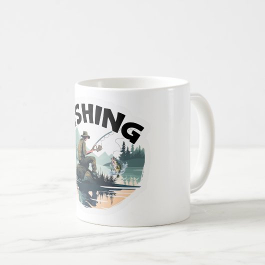 Leuke Visser Gevist Camp Travel Koffiemok (Voorkant rechts)