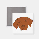 Leuke Vizsla Magneet (Voorkant / Achterkant)