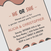 Leuke vleermuis Oktober Hij of Zij Halloween gesla Kaart