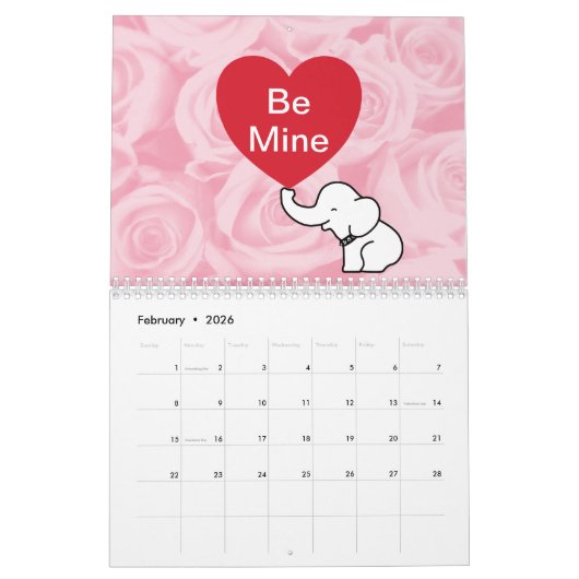 Leuke Vlek de Witte Olifant Kalender (Feb 2026)