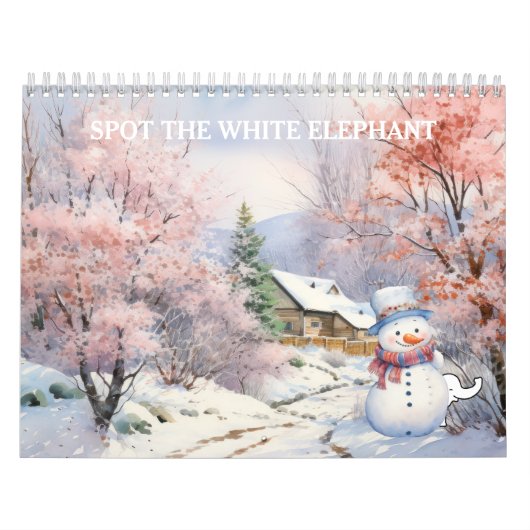 Leuke Vlek de Witte Olifant Kalender (Hoes)