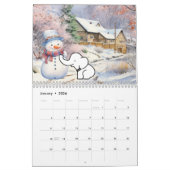 Leuke Vlek de Witte Olifant Kalender (Jan 2026)