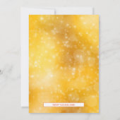 Leuke vlinder baby meisje Aqiqah Kaart (Achterkant)