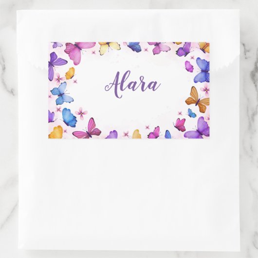 Leuke vlinder Stickers (Tas)