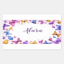 Leuke vlinder Stickers