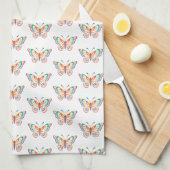 Leuke vlinder theedoek (Quarter Fold)