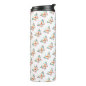 Leuke vlinder thermosbeker (Gedraaid links)