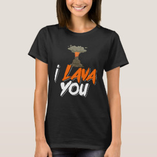 Leuke vloer is Lava Volcano Science Teacher T-shirt