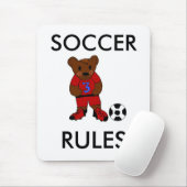 Leuke Voetbalregels Muismat (Met muis)