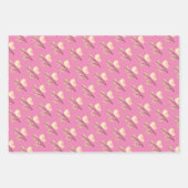 Leuke vogel op een tak Wrapping Paper Sheets (Voorkant)
