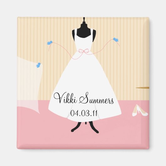 Leuke vogelmagneet Vrijgezellenfeest Magneet (Voorkant)