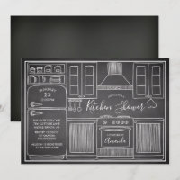 Leuke Voorraad De Keuken Bruiloft Invitatie