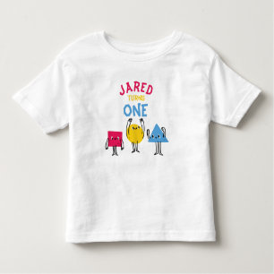 Leuke vormen Eerste Verjaardag Viering Kinder Shirts