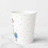 Leuke vormen Eerste Verjaardag Viering Papieren Bekers (Links)