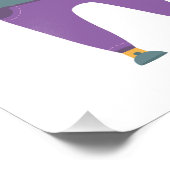 Leuke vos met kopje thee foto afdruk (Hoek)