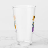 Leuke vos met kopje thee glas (Rechts)