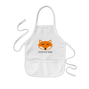 Leuke vosschort voor kinder personalizable schort