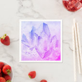 *~* Leuke vrolijke Amethist Crystal Healing Servetten (Insitu)