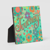 Leuke vrolijke Aqua Journey Custom Fotoplaat (Voorkant)