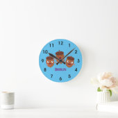 Leuke vrolijke eikels zingen cartoon voor kinderen ronde klok (Huis)