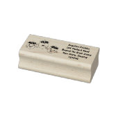 Leuke vrolijke eikels zingen cartoon voor kinderen rubberstempel (Stempel)