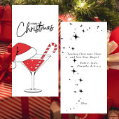 Leuke vrolijke en heldere kerst feestdagenkaart