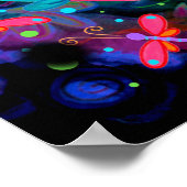 Leuke vrolijke Happy Soul Quote Inspirivity Poster (Hoek)