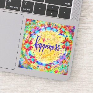 Leuke Vrolijke Inspirerende Geluk Inspiratie Inspi Sticker