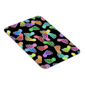 Leuke vrolijke lachende voeten wallpaper magneet (Rechterzijde)