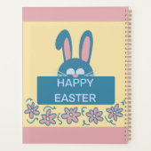 Leuke vrolijke Paashaas  Planner (Achterkant)