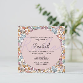 leuke vrouw baby shower kaart